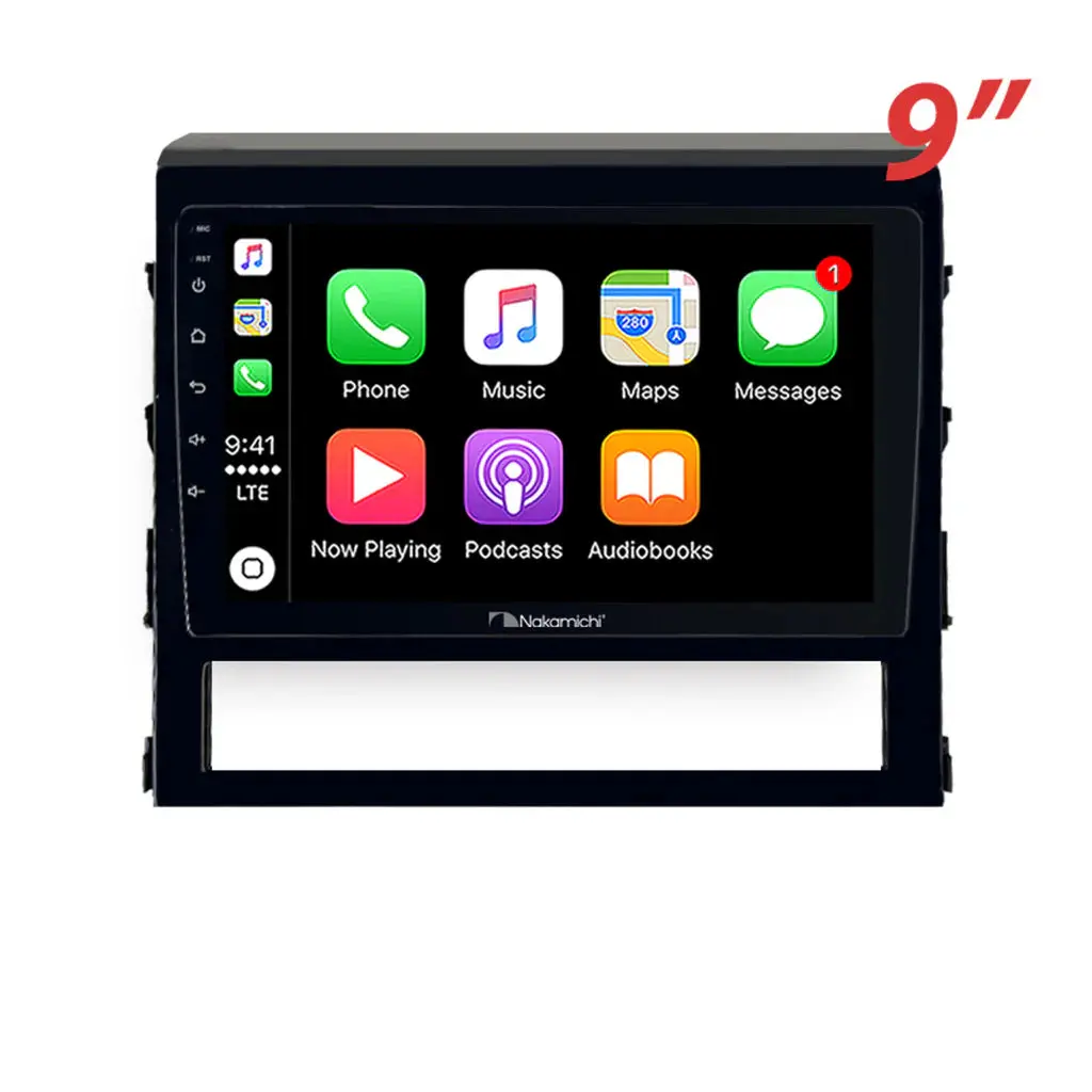 Nakamichi Na9toyotalandcruiser20162021 Android Na9 Wireless Apple Carplay Android Auto Sat Nav Compatible With Toyota Landcruiser 2016-2021 200 Series 1