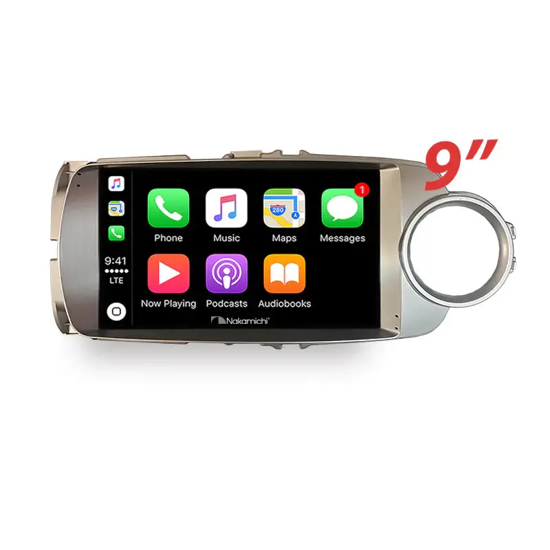 Nakamichi Na9toyotayaris20112013 Android Na9 Wireless Apple Carplay Android Auto Sat Nav Compatible With Toyota Yaris 2011-2013 1