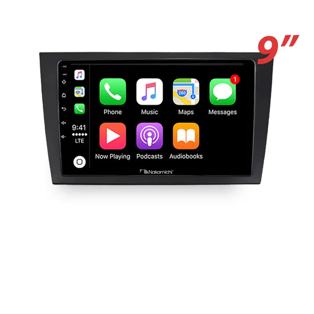 Nakamichi Na9vwgolf20092013 Android Na9 Wireless Apple Carplay Android Auto Sat Nav Compatible With Volkswagen Golf 2009-2013 1
