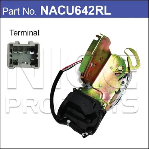 Nice Nacu642rl Rear Door Lock Actuator To Suits Falcon 1