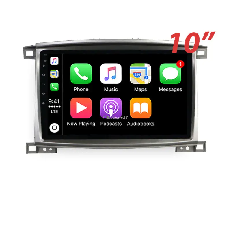 Nakamichi Naxlexuslx47020032007 Android Nax Wireless Apple Carplay Android Auto Sat Nav Compatible With Lexus Lx470 2003-2007 1