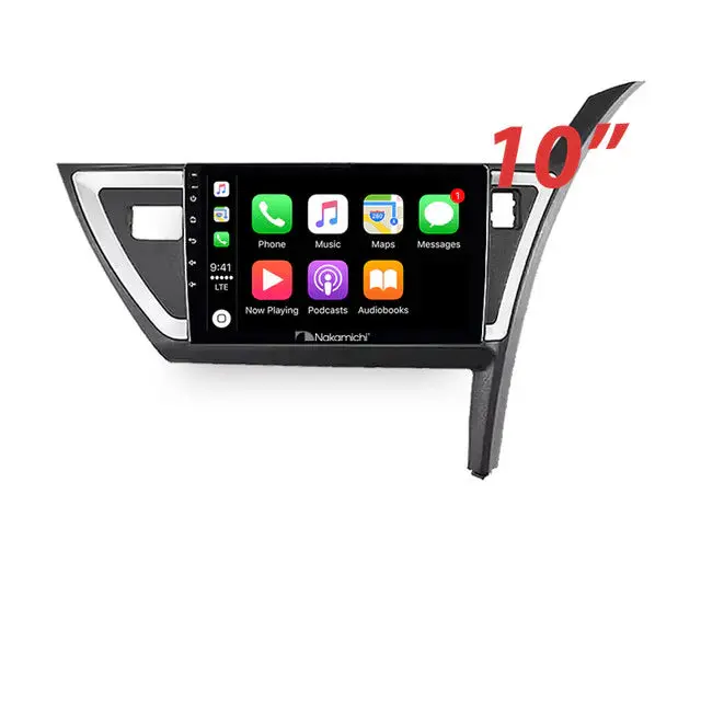 Nakamichi Naxtoyotacorolla20122015hatch Android Nax Wireless Apple Carplay Android Auto Sat Nav Compatible With Toyota Corolla 2012-2015 Hatch 1