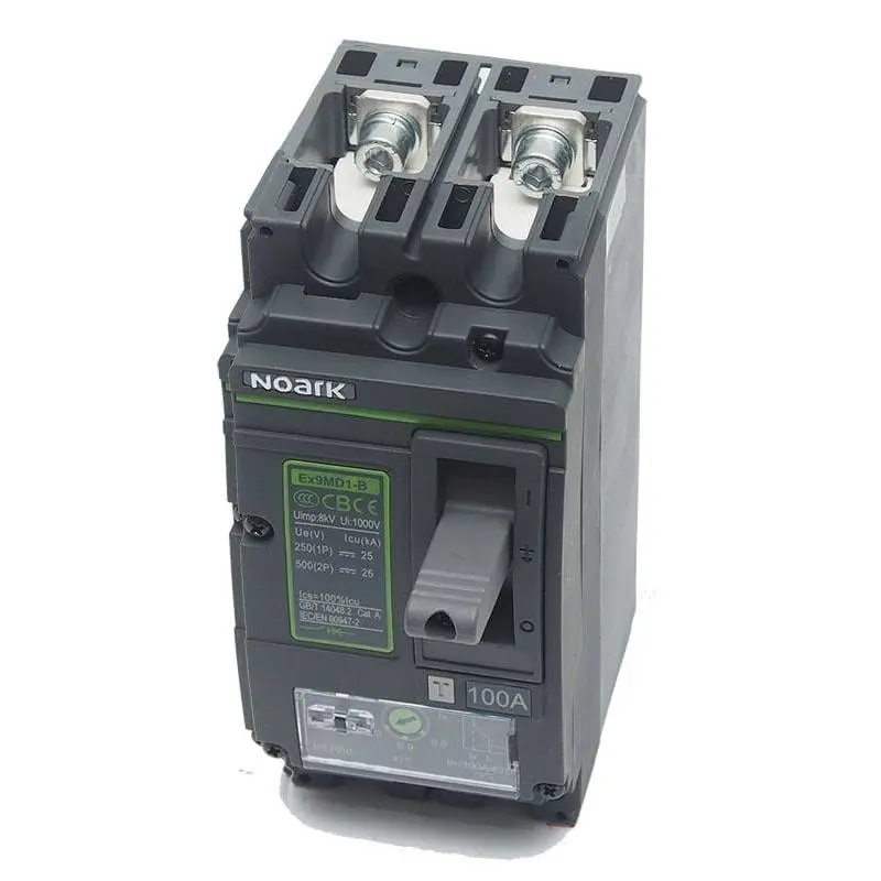 Noark Nrk-N28708 Mccb 100A 500Vdc 2 Pole 1