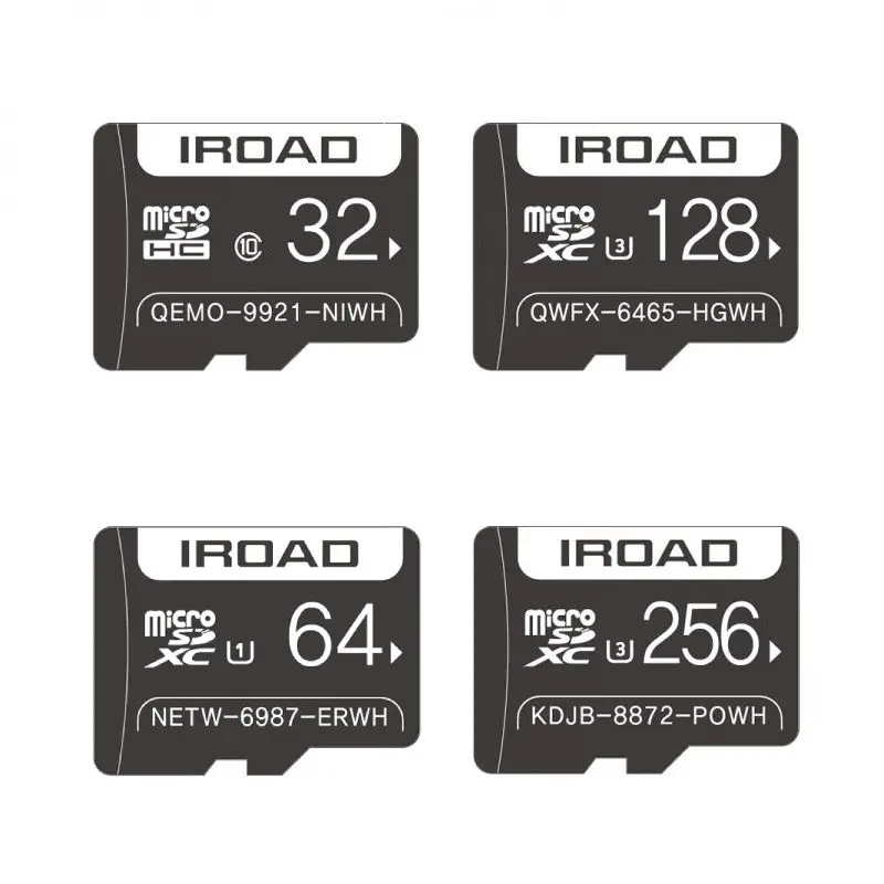 Iroad Ird-Microsd Grade 3 Class 10 Microsd Card Suit Iroad Dashcam Models 1