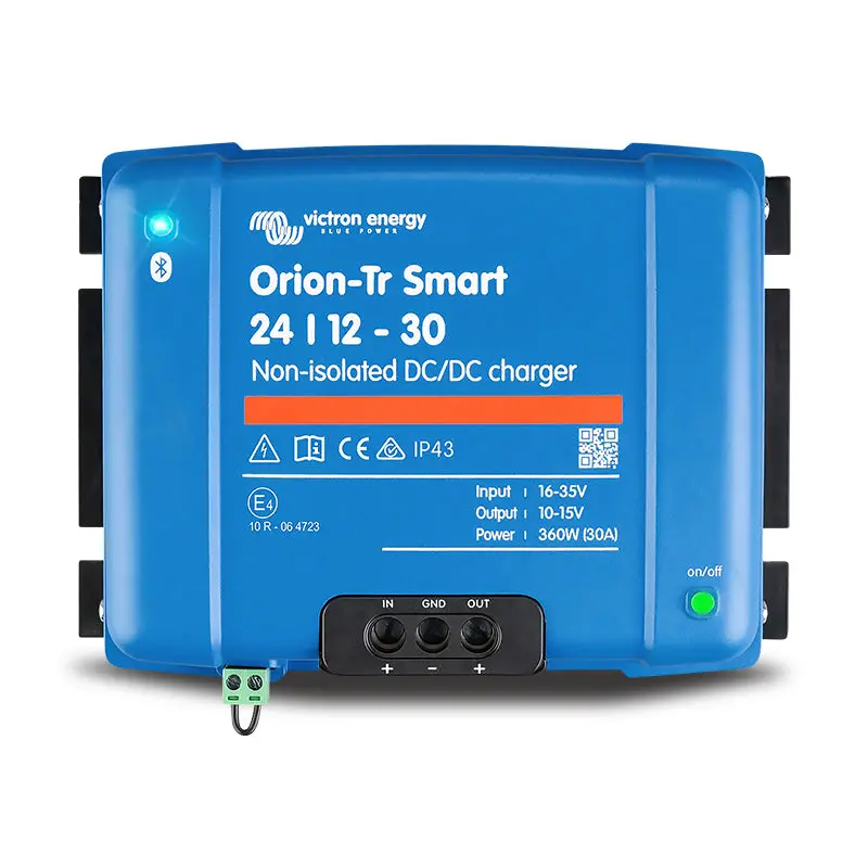 Victron Energy Ori241236140 Orion-Tr Smart 24/12-30A (360W) Non-Isolated Dc-Dc Charger 1
