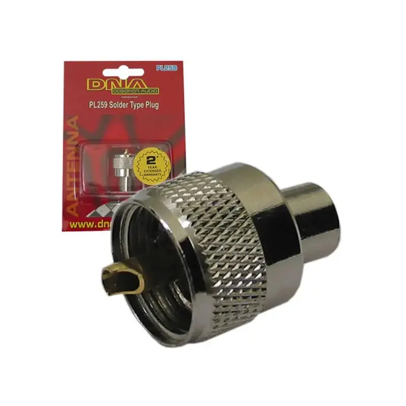Dna Pl259 Uhf Solder Type Plug – Professional Rg58 Connector 1