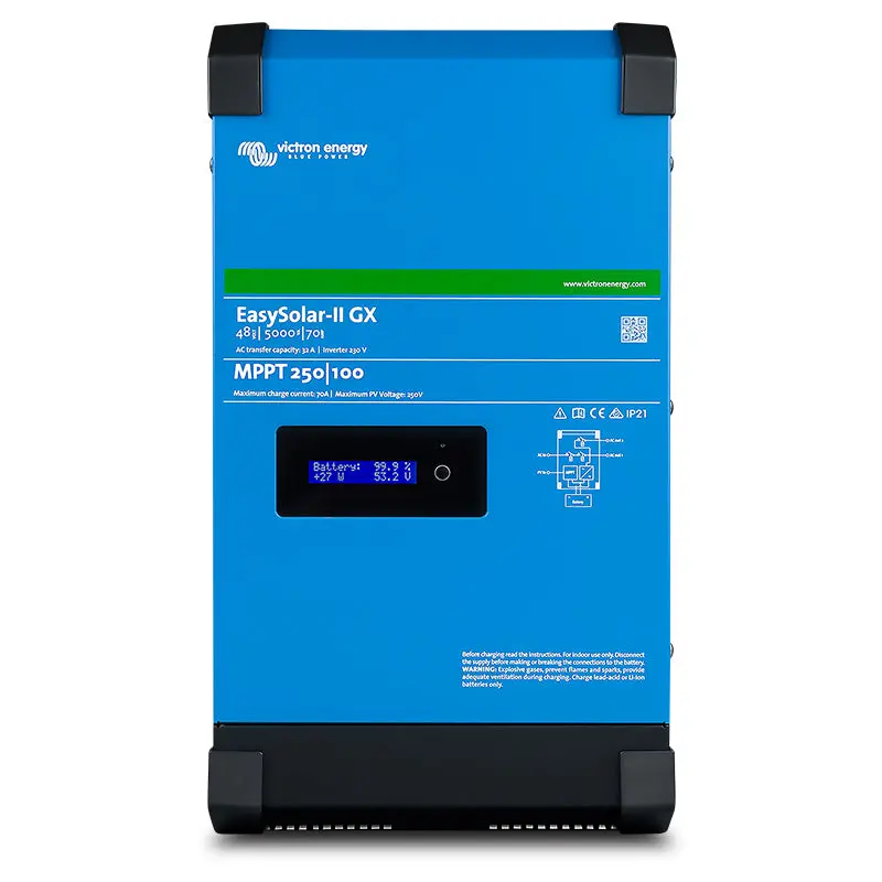 Victron Energy Pmp482507010 Easysolar-Ii 48/5000/70-50 Mppt 250/100 Gx 1