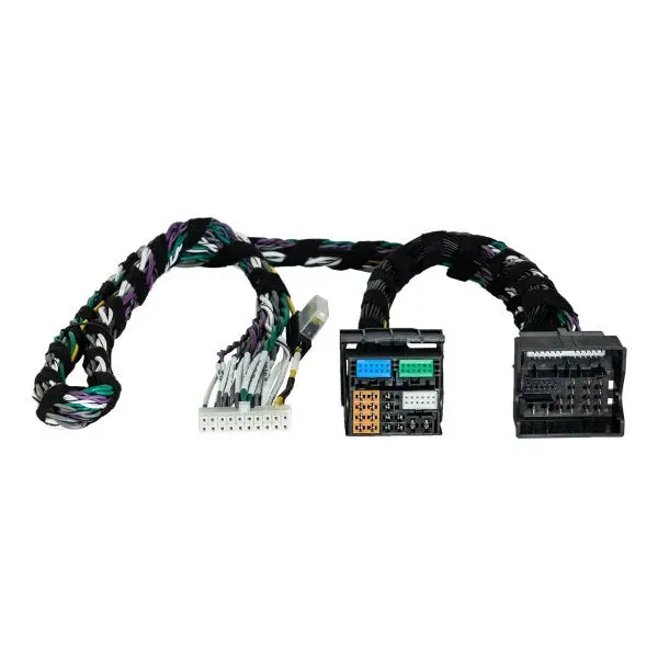 Match Pp-Pam 92B Car Radio To Amplifier T-Harness Molex  - Vag Quadlock New, V.1 (Vw-Audi Group) 1