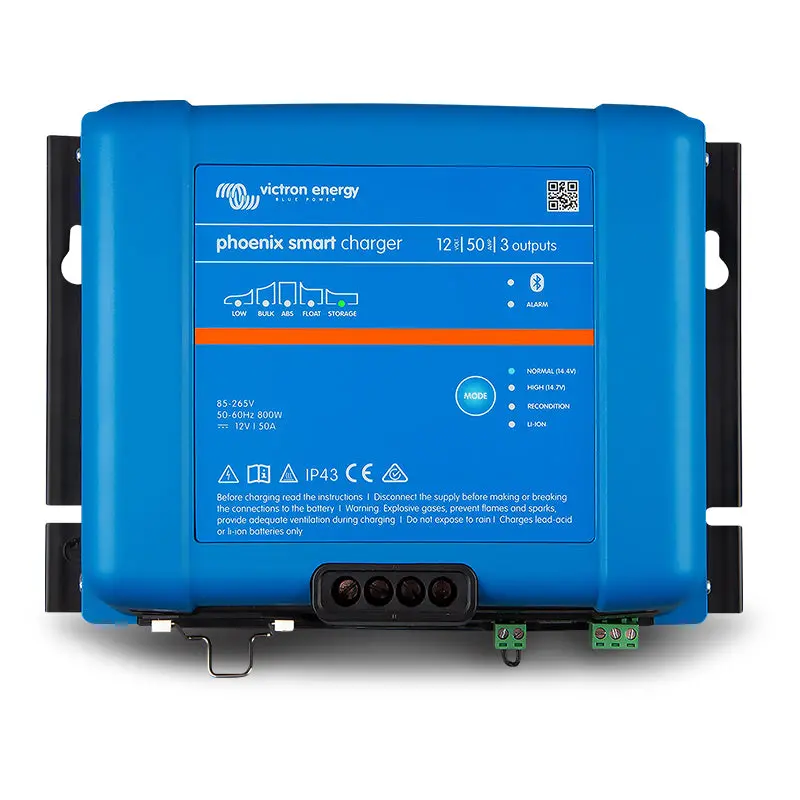 Victron Energy Psc125053095 Phoenix Smart Ip43 Charger 12/50(3) 120-240V 1