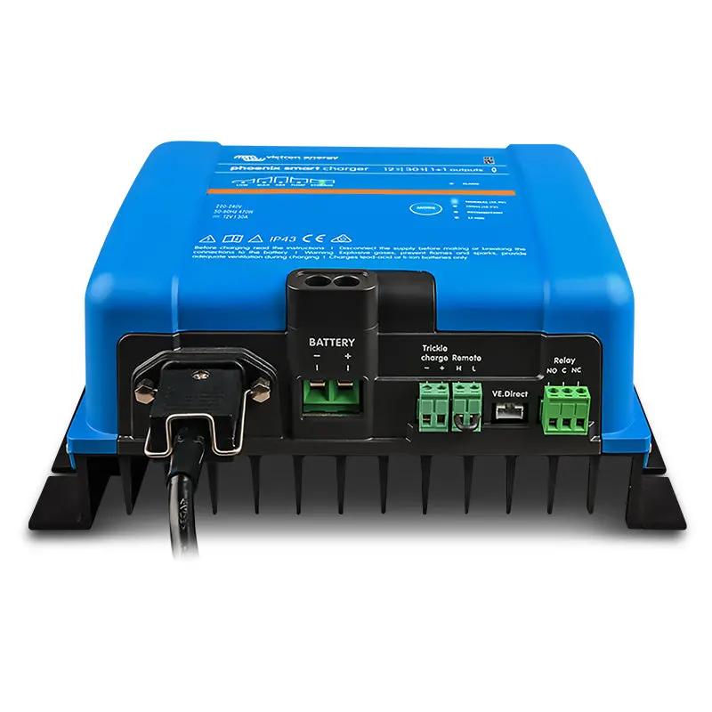 Victron Energy Psc241651095 Phoenix Smart Ip43 Charger 24/16(1+1) 120-240V 1