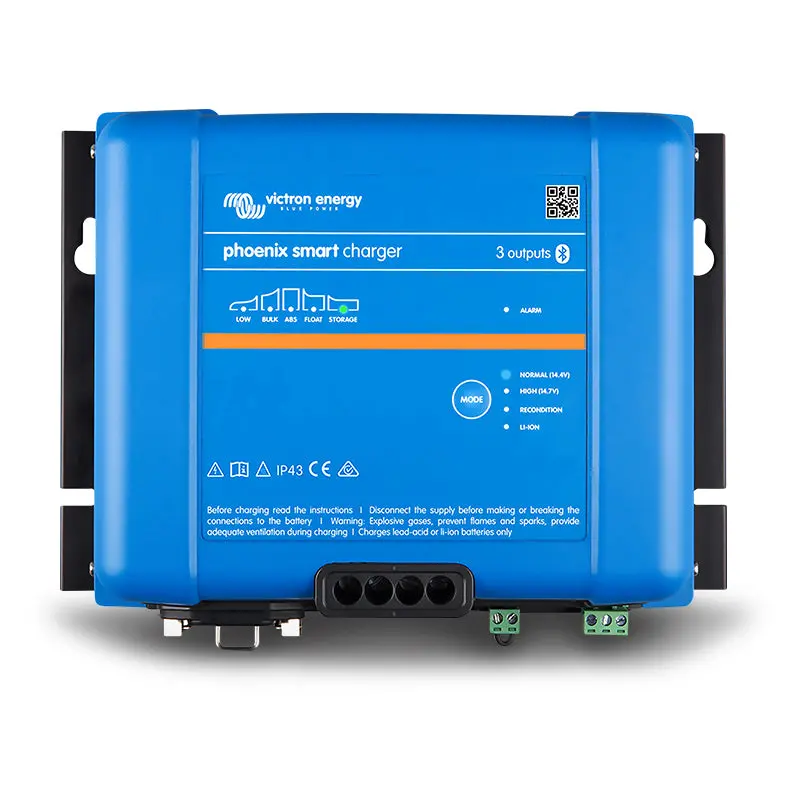 Victron Energy Psc242553095 Phoenix Smart Ip43 Charger 24/25(3) 120-240V 2