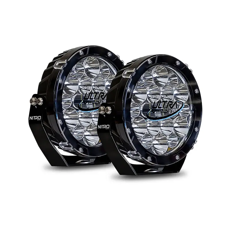 Ultra Vision Pvm1890ledw Nitro 80 Maxx Led Driving Light (Pair) 1