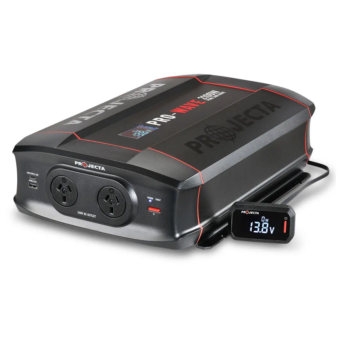 Projecta Pw2100 | Inverter | 12V 2100W Pro Wave Pure Sine Wave 1