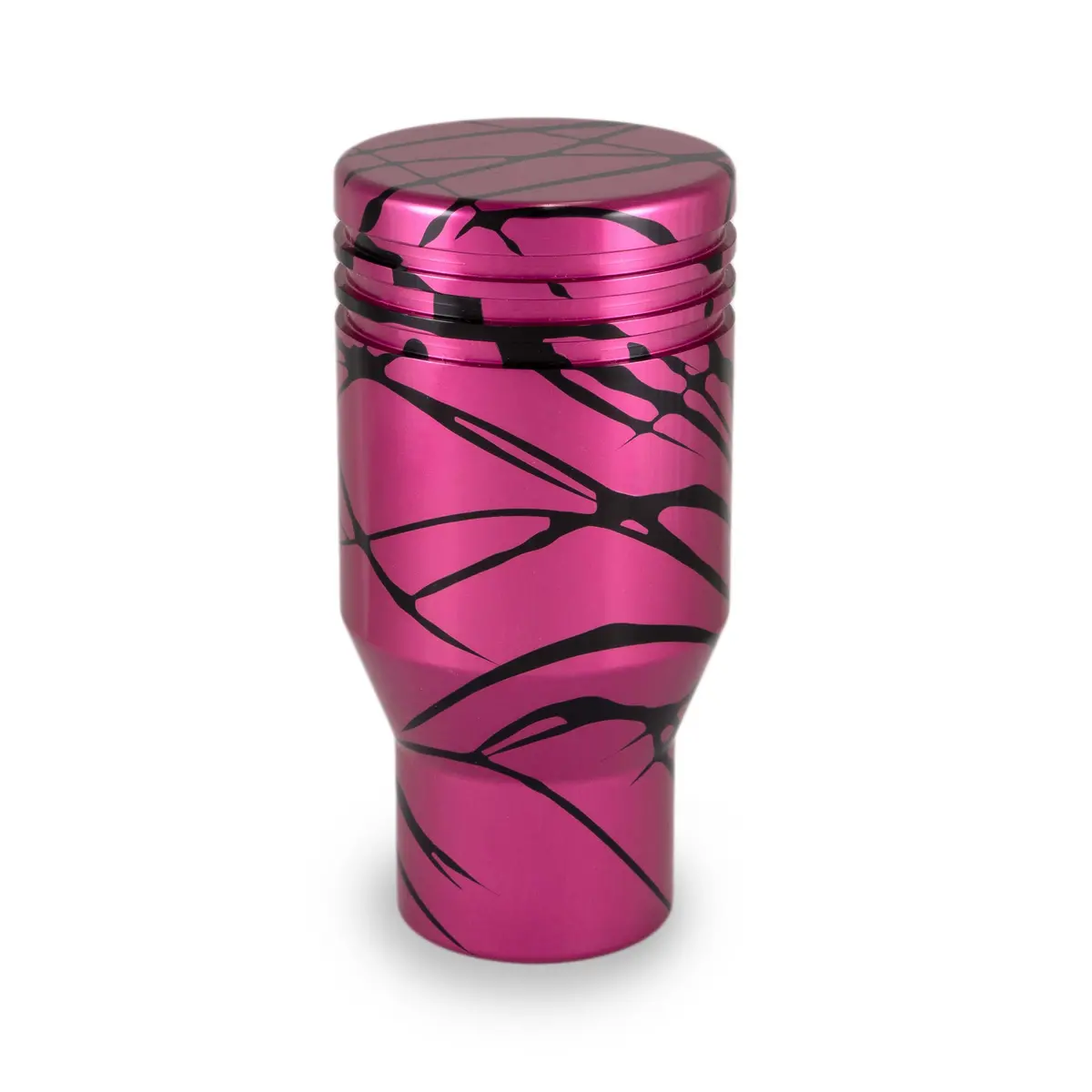Billetworkz Custom Automatic Gear Shifter in Pink with Black Accents — Compatible with 2015–2023 Dodge Challenger and Charger - Image 7