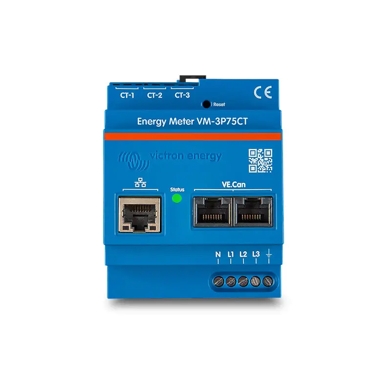 Victron Energy Rel200300100 Energy Meter Em24 3 Phase Max 65A/Phase Ethernet 1