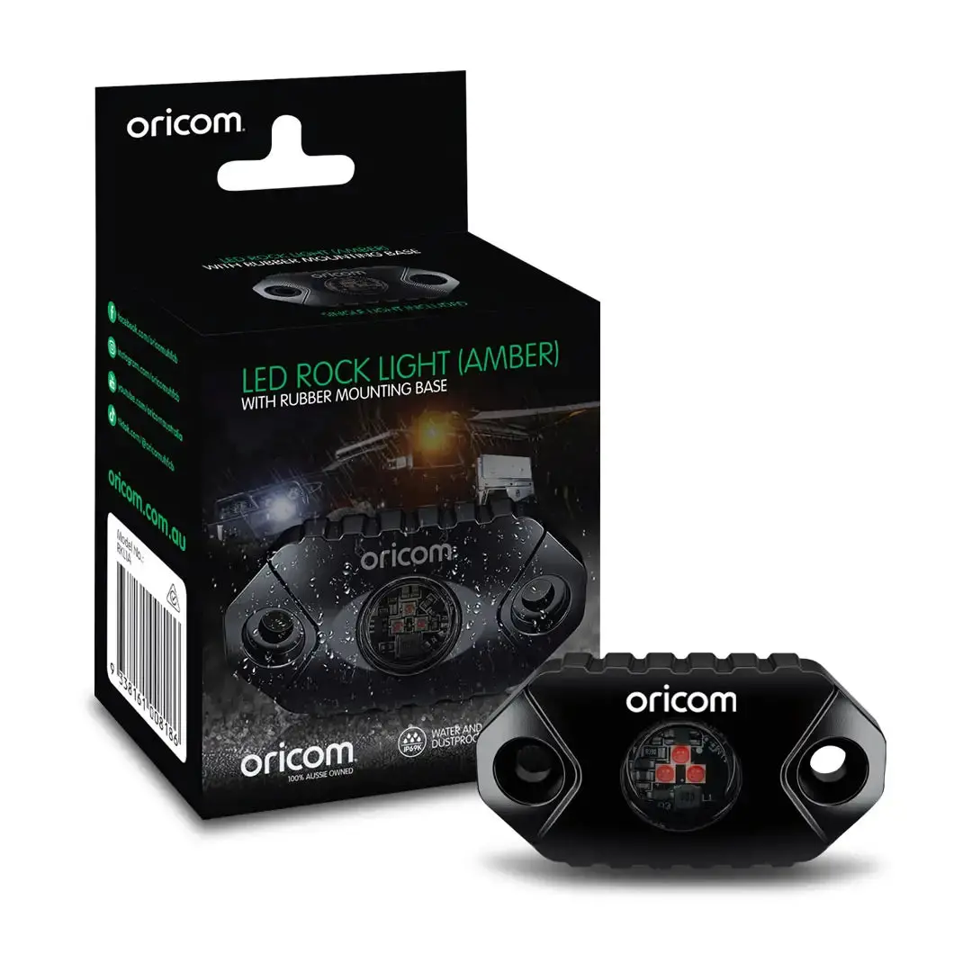 Oricom Rkl1a Led Rock Light Single Pack (Amber) 1