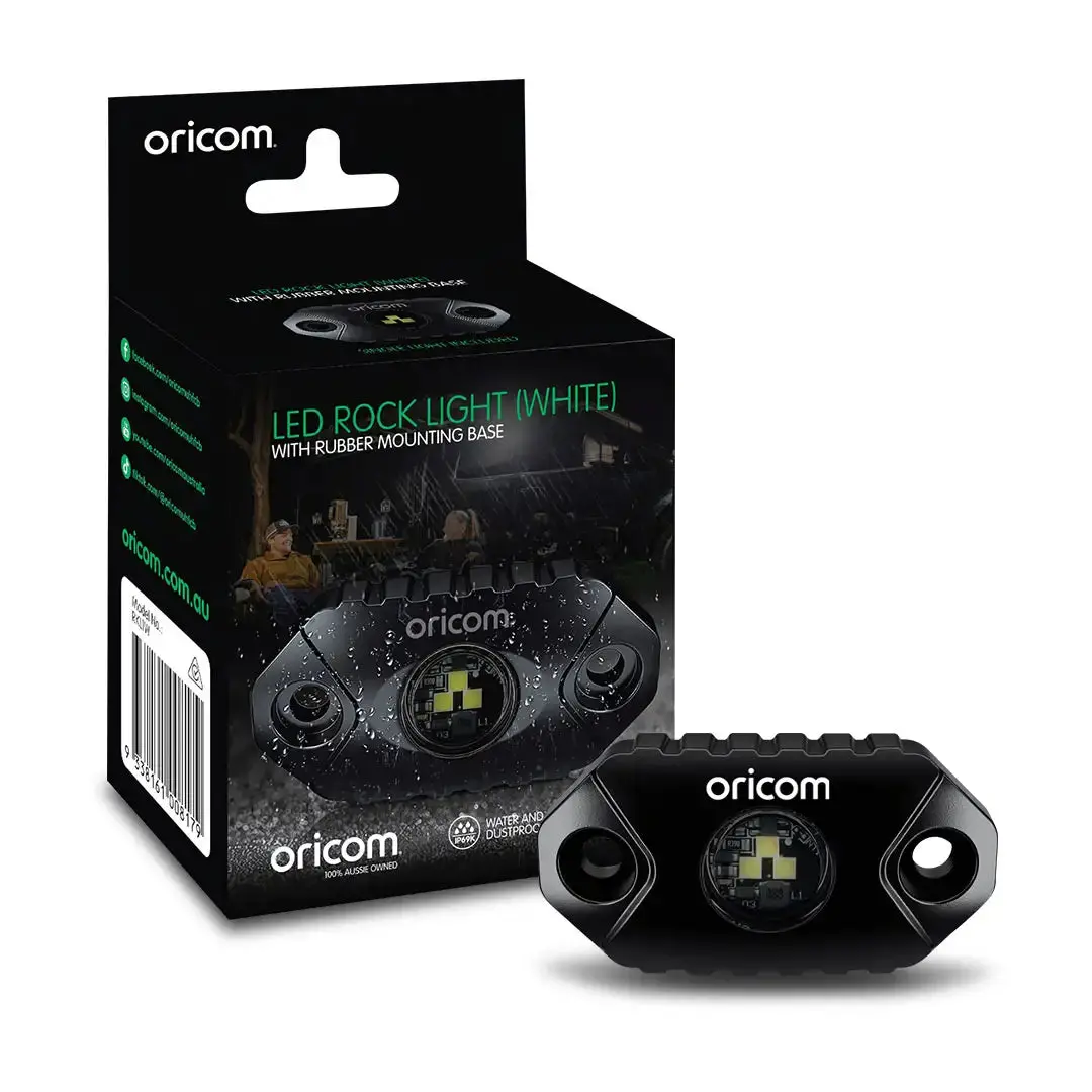 Oricom Rkl1w Led Rock Light Single Pack (White) 1