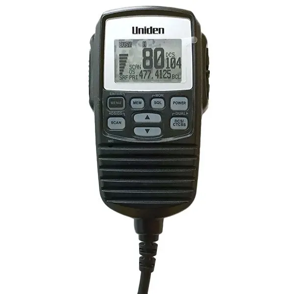 Uniden Rm500 - Remote Lcd Speaker Microphone For Uh Series Uhf Radios 1