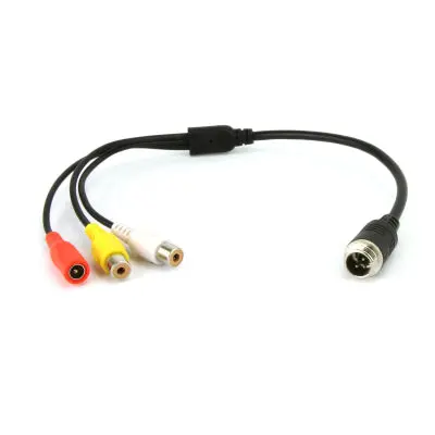 Dna Rva06 Male 4 Pin To Female Rca Adaptor Cable 1