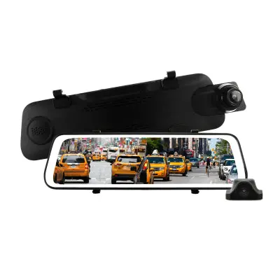 Dna Rvs966-4K 9.66" 4K Rear-View Dvr Mirror & Camera Pack 1