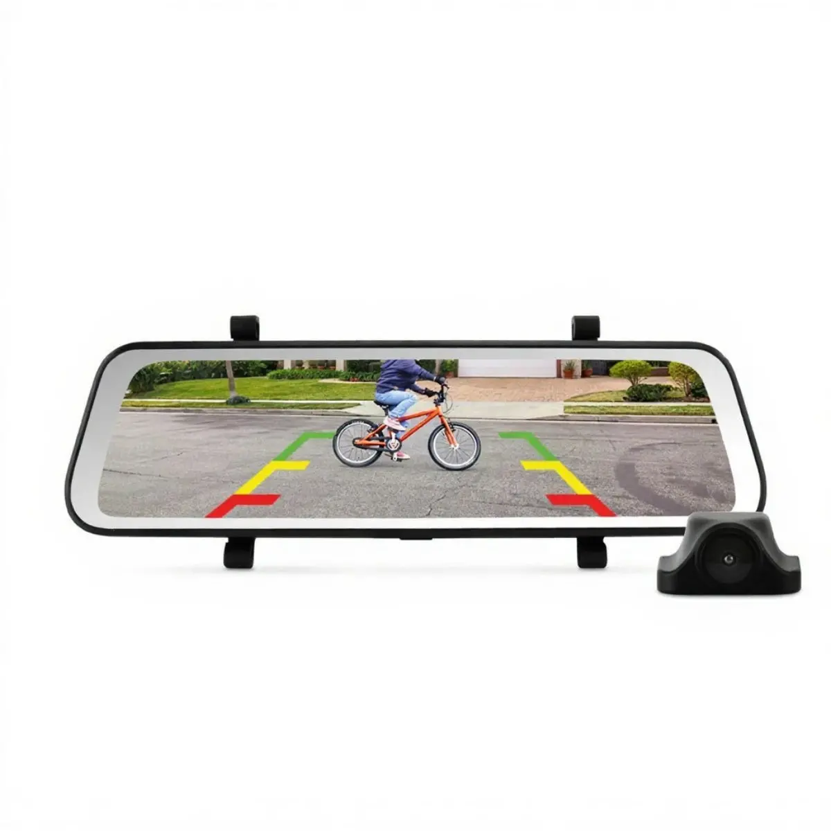Dna Rvs966 9.66 Inch Ahd Mirror & Reverse Camera Kit 1