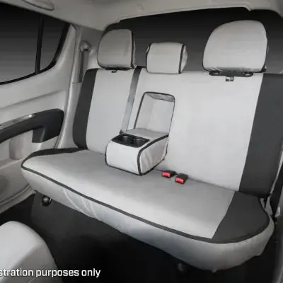 Msa 4X4 Frt503 Ford Ranger & Mazda Bt50 Front Full Width Bench Seat Set - Grey 1