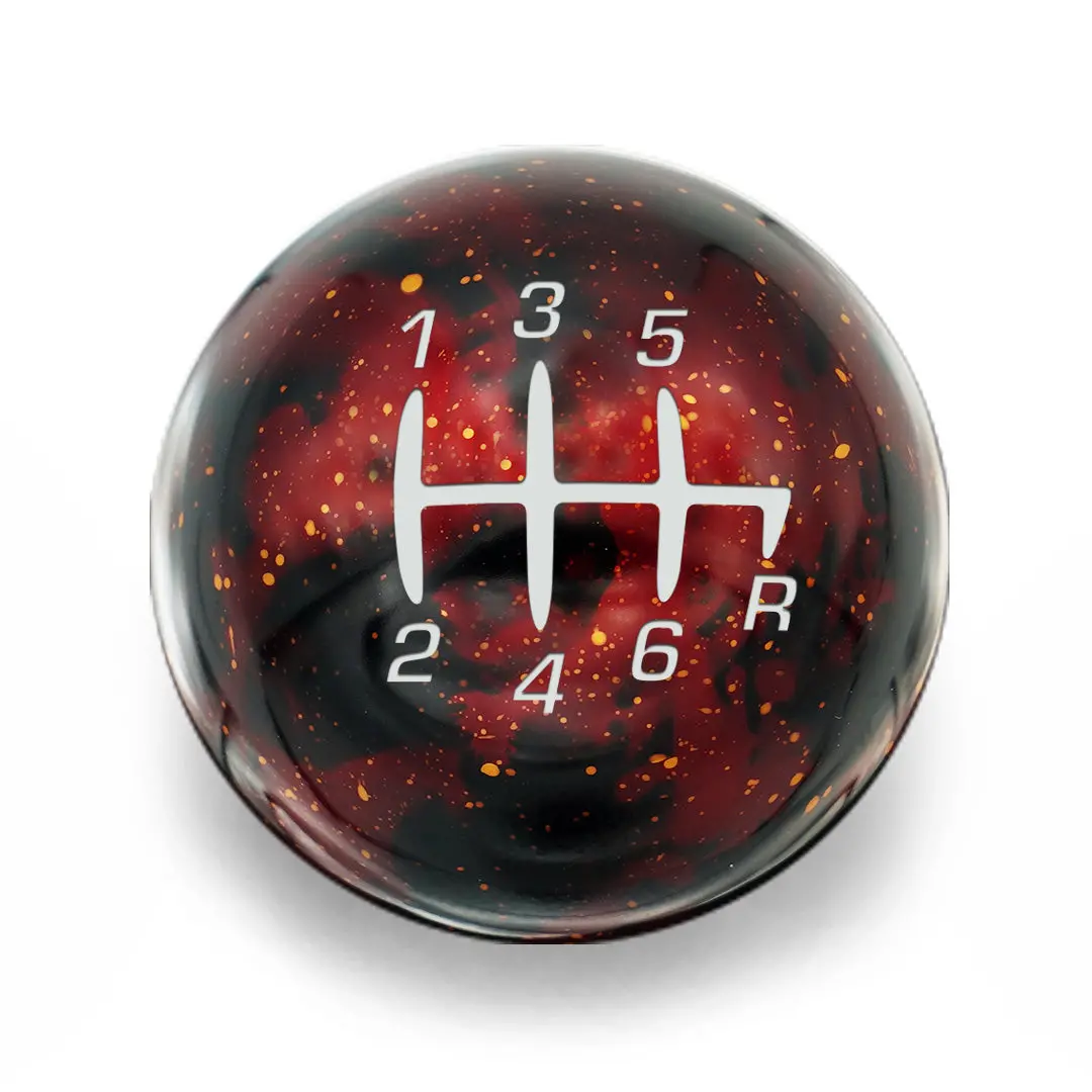 Billetworkz Cosmic Space Shift Knob - 6-Speed Retro Engraving - Jeep Wrangler Jk (2007–2018) 1