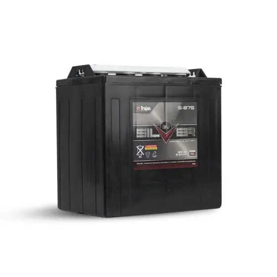 Trojan S-875 Silver Line Deep Cycle 8V 165Ah Battery 1
