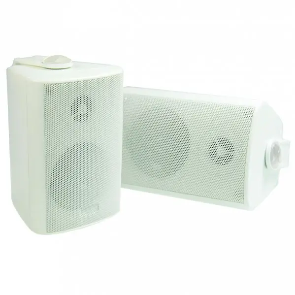 Studio Acoustics Sa400w 30W 3" 2-Way White Indoor/Outdoor Universal Speaker - Pair 1