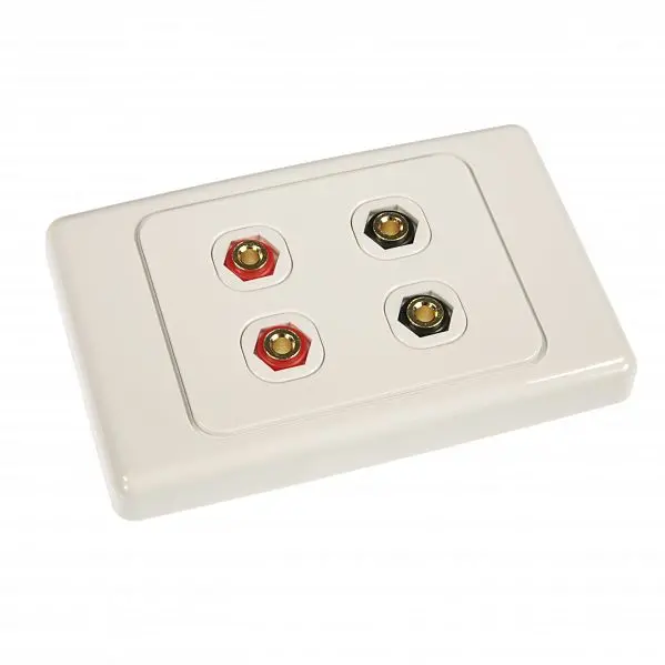 Studio Acoustics Sa4bjp Two Speaker Wall Plate - Single 1