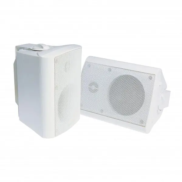 Studio Acoustics Sa500w 4" 60W 2-Way White Indoor/Outdoor Universal Speaker - Pair 1