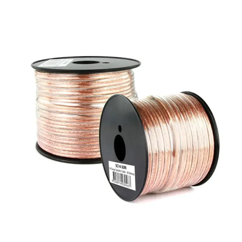 Dna Audio Sc14-30M 14-Gauge Clear Speaker Cable – 30 Metres | High-Clarity Audio Wiring 1