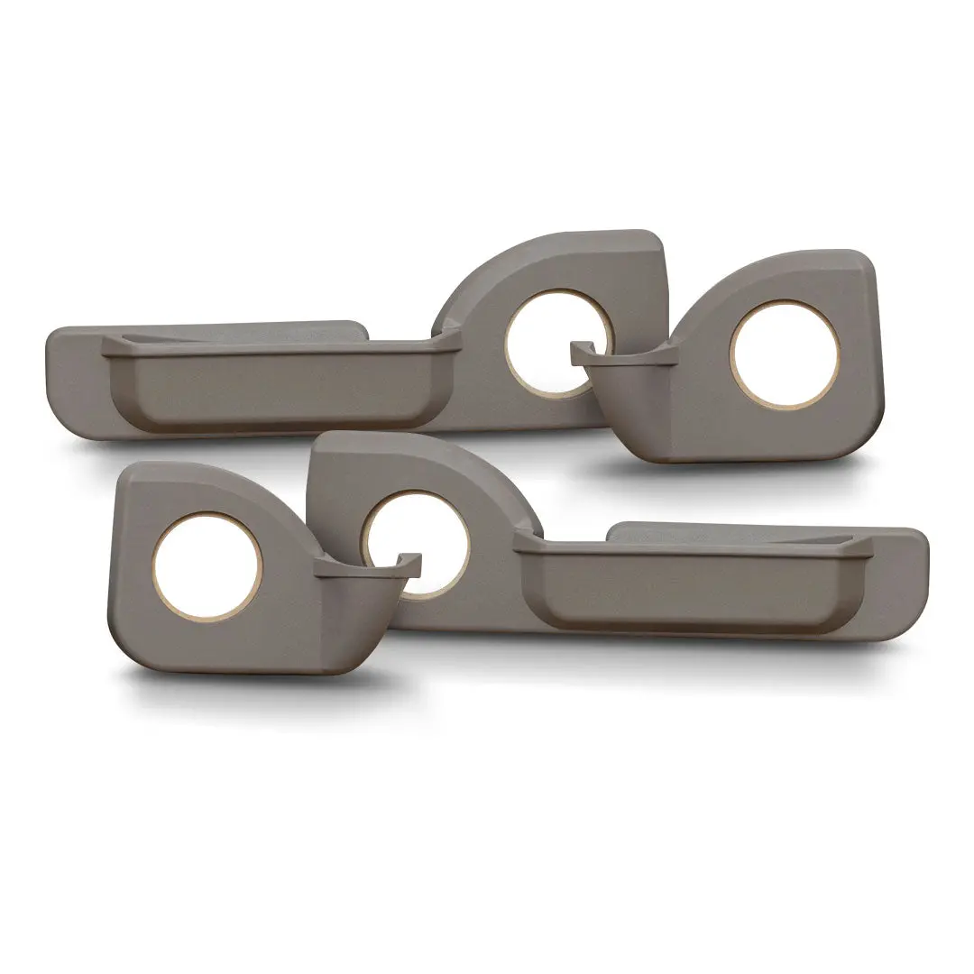 Cruiser Consoles Front And Rear Speaker Pods 6.5" Tan/Beige (Set Of 4 Doors) | Setpod7065tanbeige 1