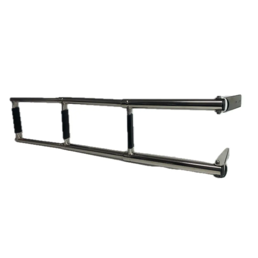 Baintech Sf30102-22 Telescopic Ladder – 3 Steps Marine & Caravan Access 1