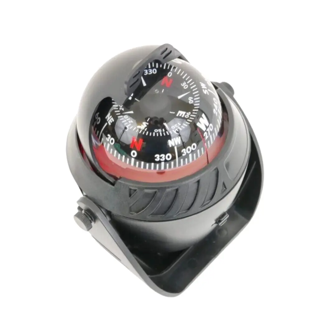 Baintech Sf80305-1 Marine Magnetic Compass – Black Helm Navigation 1