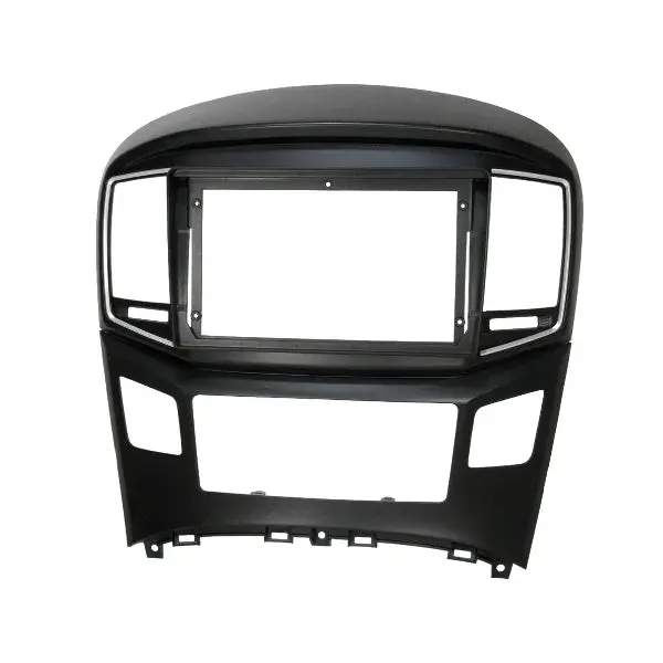 Stinger Sf9-Hy01 Hyundai Iload/Imax 2016-2020 9 Inch Trapezoid Head Unit Fascia Black 1
