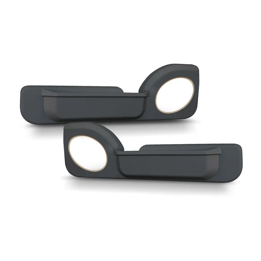 Cruiser Consoles Pair Of Front Speaker Pods 6 X 9 Inch Black | Spod7069black 1
