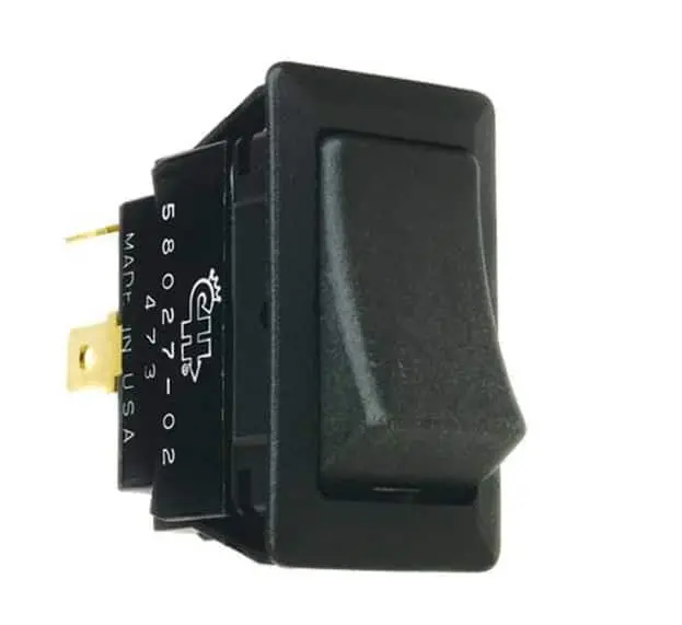 Cole Hersee 58027-01Bl Rocker Switch On/Off Spst (Contacts Rated 25A @ 12V) 1