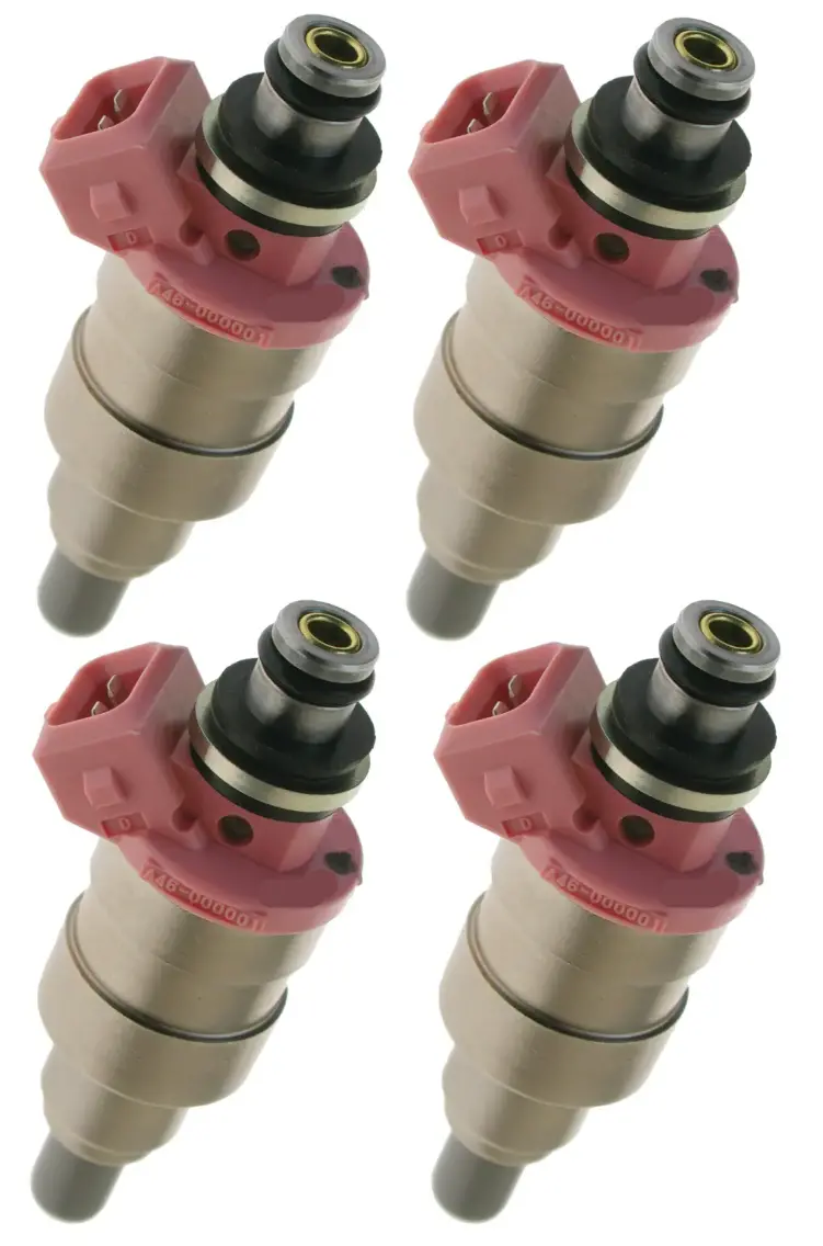 4 Fuel Injectors For Holden Rodeo Tf 4Ze1 2.6L To 10/90 > 1992 Pink Top Inj082 1