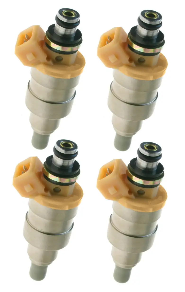 4 Fuel Injectors For Holden Rodeo Tf 4Ze1 2.6L To 9/1990 Beige Top 1