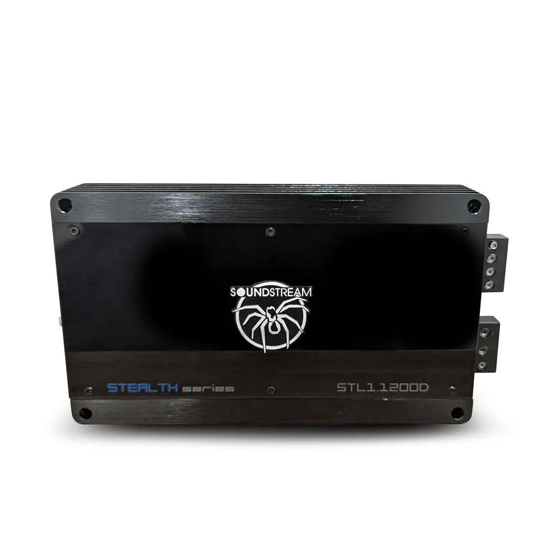 Soundstream Stl1.1200D | 1200W Stealth Series Class-D Monoblock Amplifier 1