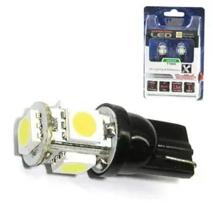 Aerpro T106g 5 X Super Smd Led T10 Wedge Type Globe Green 1