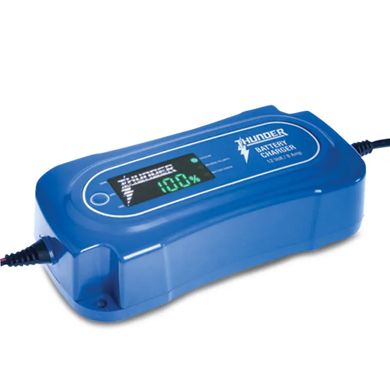 Thunder Tdr02108 8A 8 Stage Pulse Battery Charger - 12V 1