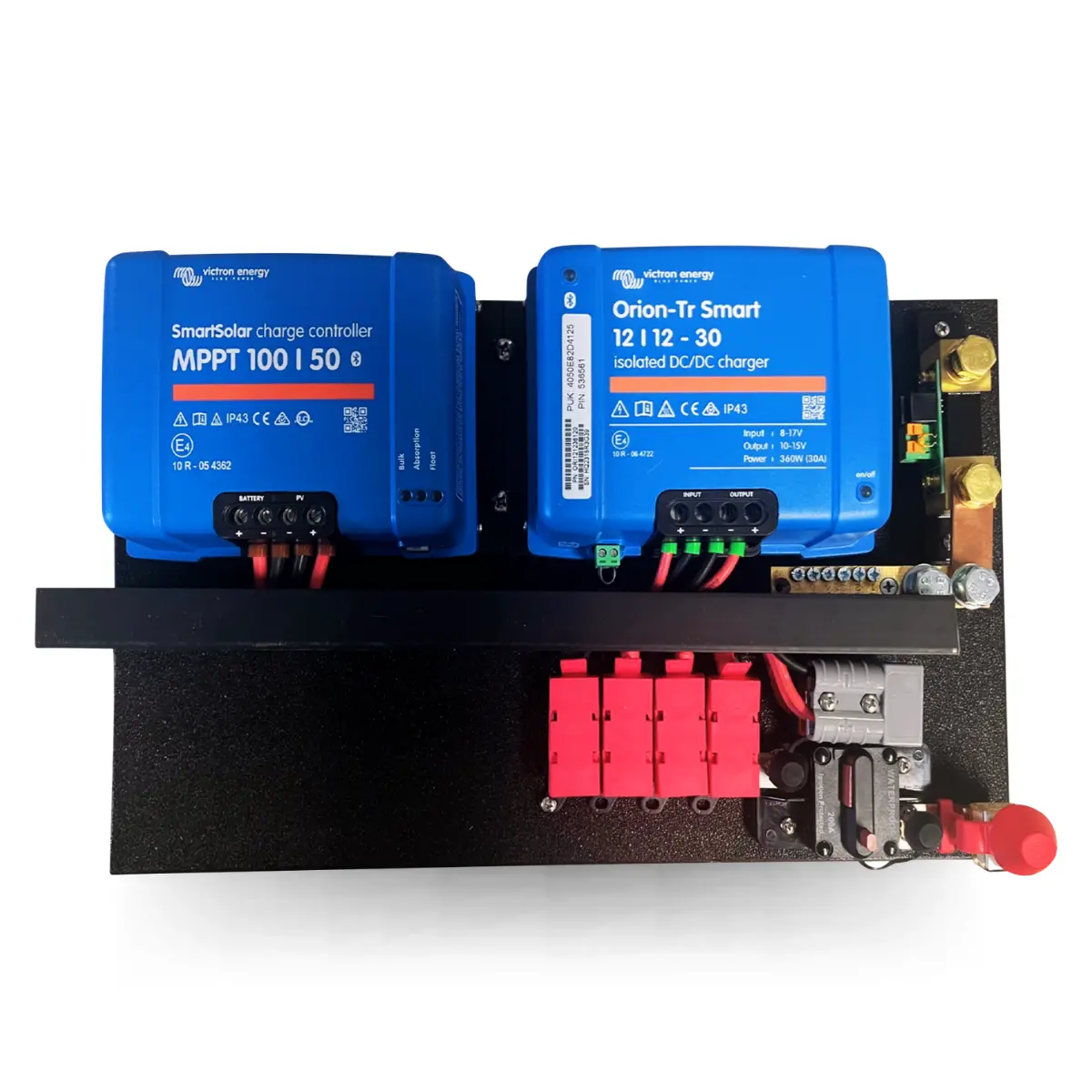 Baintech Titan Island Power Board - Off-Grid 12V Victron Energy Power Management System With Mppt Solar, Dc-Dc Charging, Battery Monitoring And Optional Inverter Charger 1