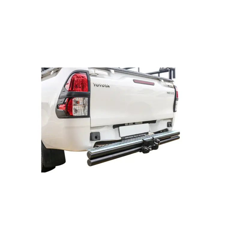 Toyota Hilux Double Tube Step Towing Hitch 1