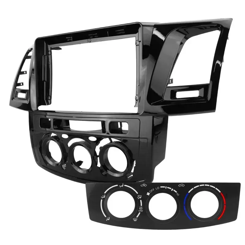 Dna Audio Toy-K9712bc-9 9 Inch Fascia Panel To Suit Toyota Hilux 2005-2011 - Professional Head Unit Upgrade 1