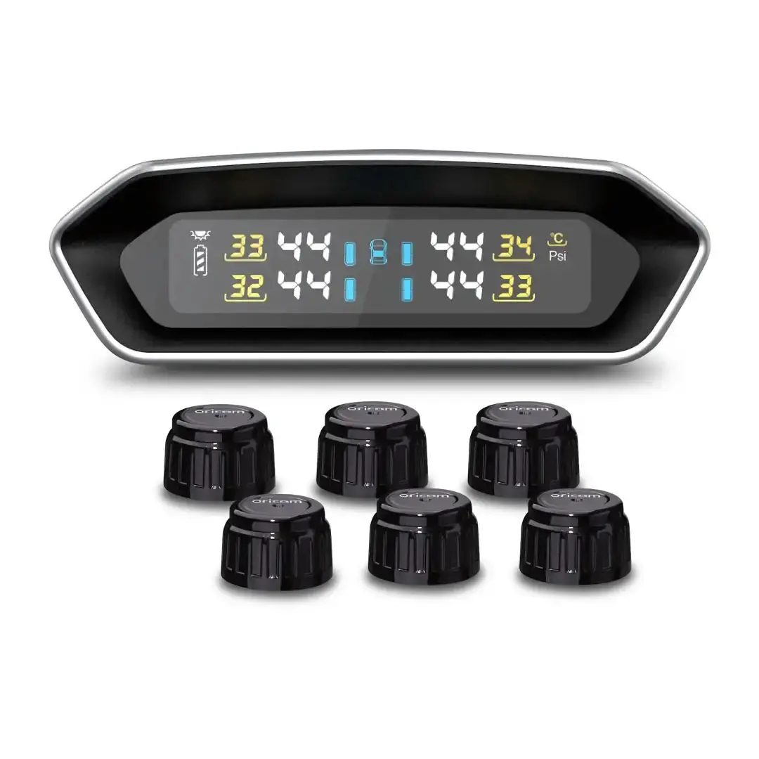 Oricom Tps10-6E Real Time Tyre Pressure Monitoring System Including 6 External Sensors 1