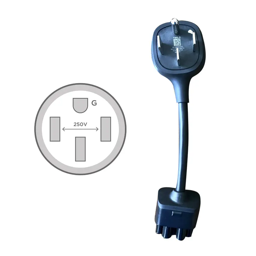 Tesla 14-50 Nema Adapter Cable Umc Gen-2 Tesla Model S/X/3/Y 1