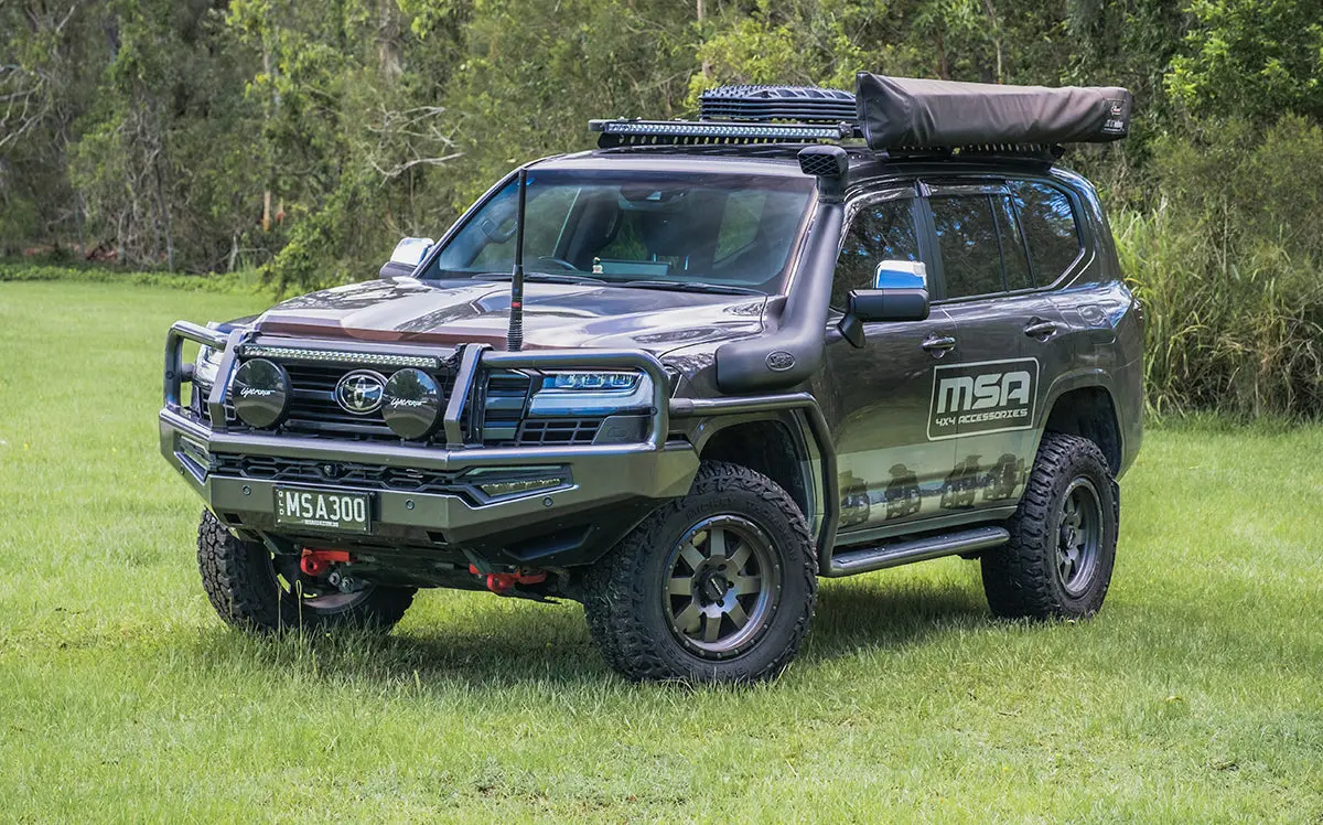 Msa 4X4 Tm2250 Landcruiser 300 Series Msa Power Fold™ Towing Mirrors (07/2021-Current) Gx Model Only - Black 1
