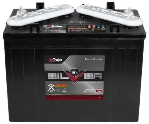 Trojan S-1275 Silver Line Deep Cycle Flooded 12V 165Ah Battery 1